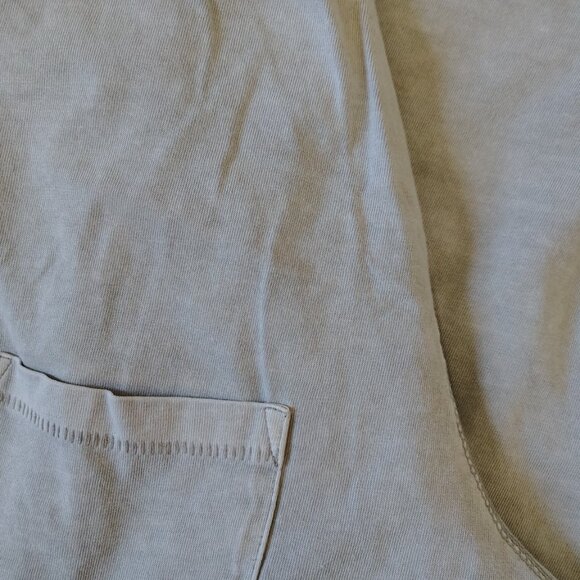 Men's Vintage Long Sleeve Pocket T-Shirt XXL - Picture 2 of 4